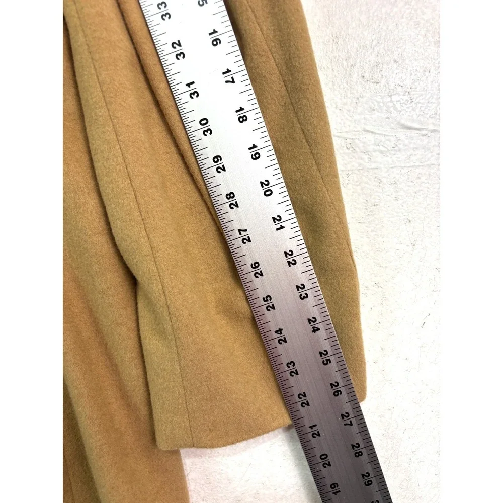 Bill Blass 44L Tan 100% Camel Hair‎ Blazer Jacket Sport Suit Coat USA Classic